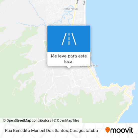Rua Benedito Manoel Dos Santos mapa