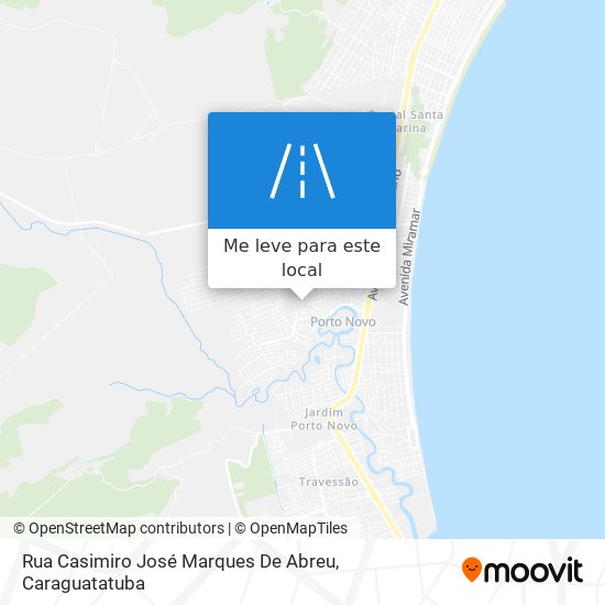 Rua Casimiro José Marques De Abreu mapa