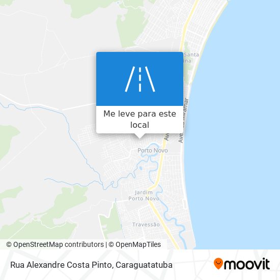 Rua Alexandre Costa Pinto mapa