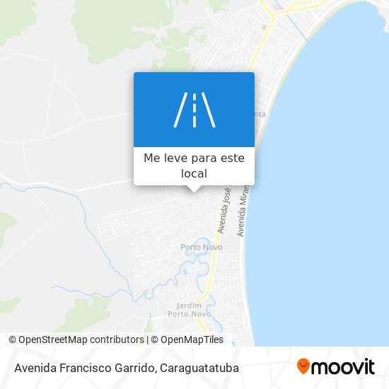 Avenida Francisco Garrido mapa