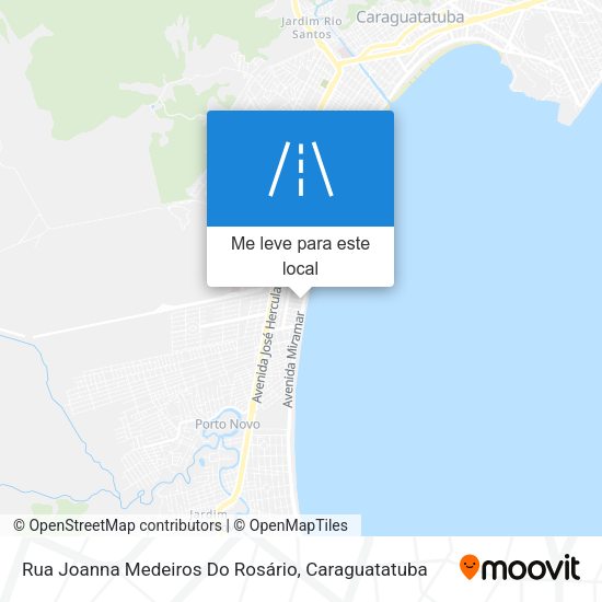 Rua Joanna Medeiros Do Rosário mapa