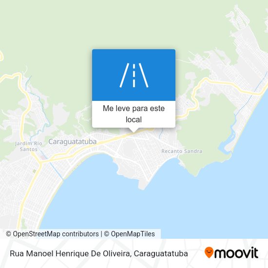 Rua Manoel Henrique De Oliveira mapa