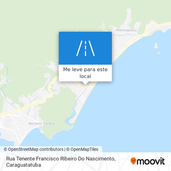 Rua Tenente Francisco Ribeiro Do Nascimento mapa