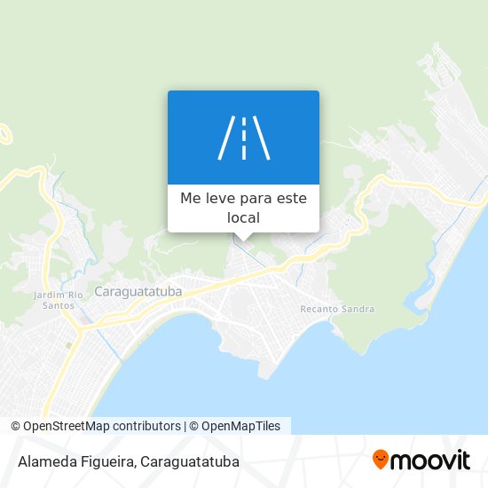 Alameda Figueira mapa