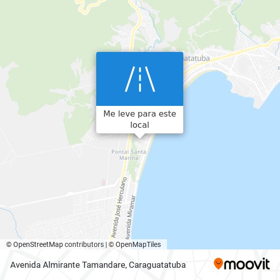 Avenida Almirante Tamandare mapa