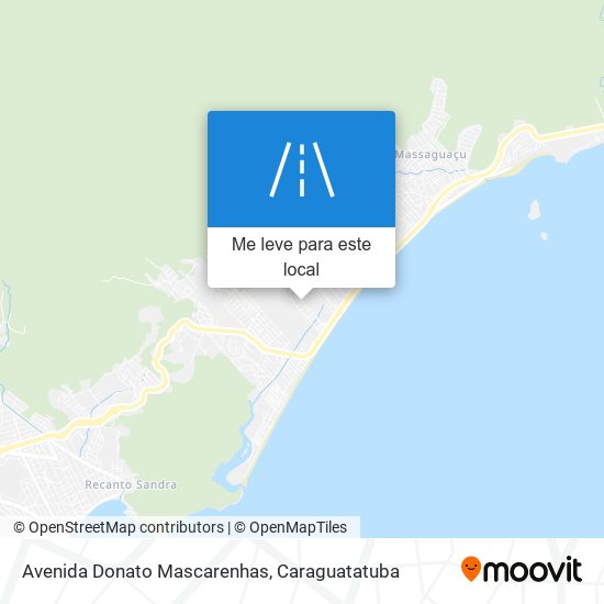 Avenida Donato Mascarenhas mapa