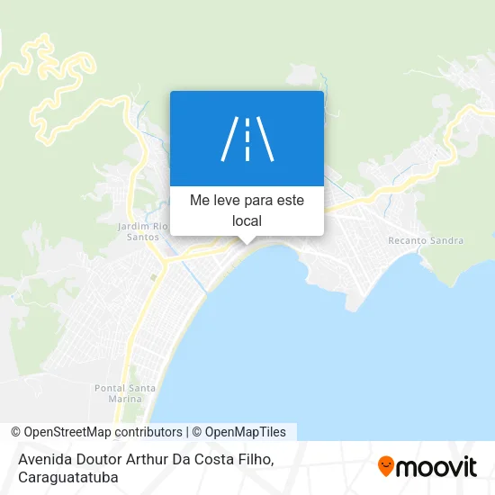 Avenida Doutor Arthur Da Costa Filho mapa