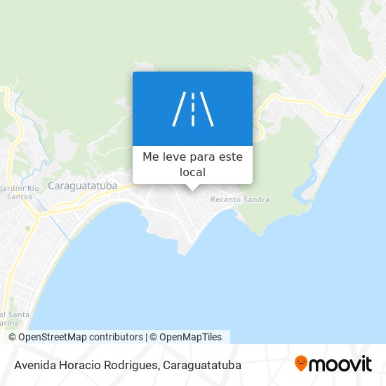 Avenida Horacio Rodrigues mapa