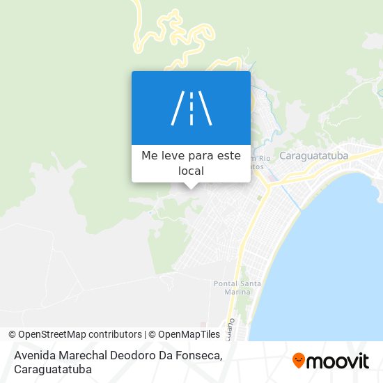 Avenida Marechal Deodoro Da Fonseca mapa