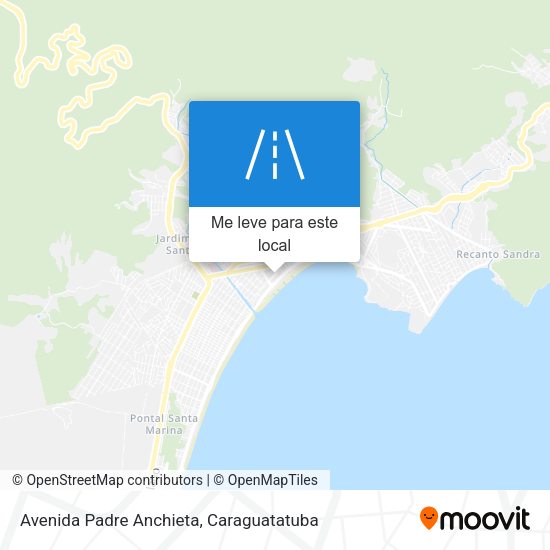 Avenida Padre Anchieta mapa