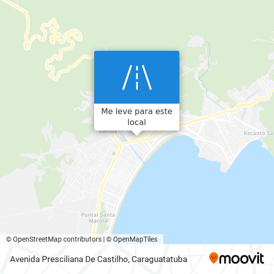 Avenida Presciliana De Castilho mapa