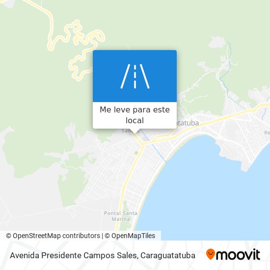 Avenida Presidente Campos Sales mapa