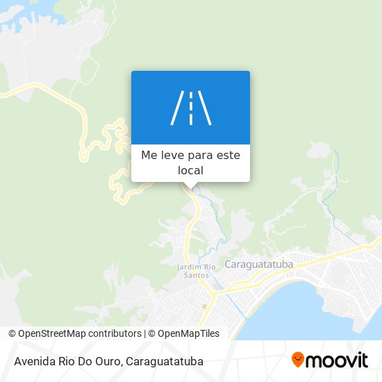 Avenida Rio Do Ouro mapa
