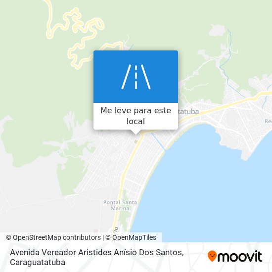 Avenida Vereador Aristides Anísio Dos Santos mapa