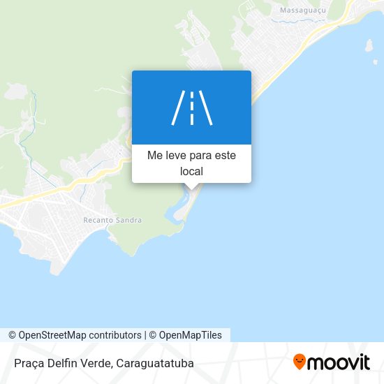 Praça Delfin Verde mapa