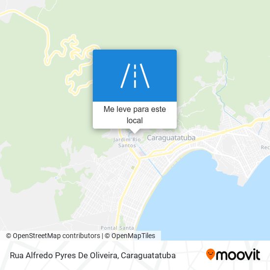Rua Alfredo Pyres De Oliveira mapa
