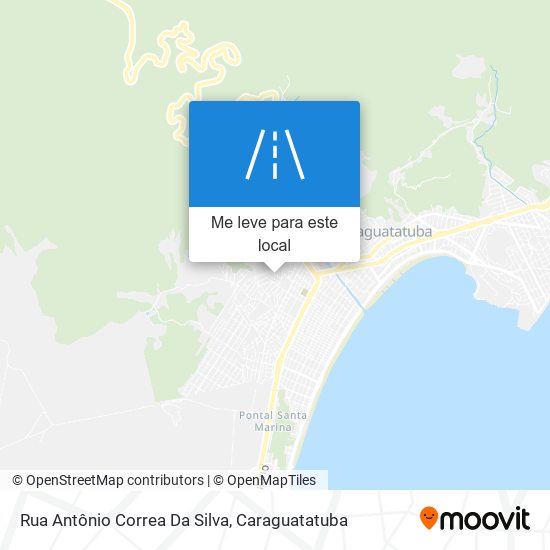 Rua Antônio Correa Da Silva mapa