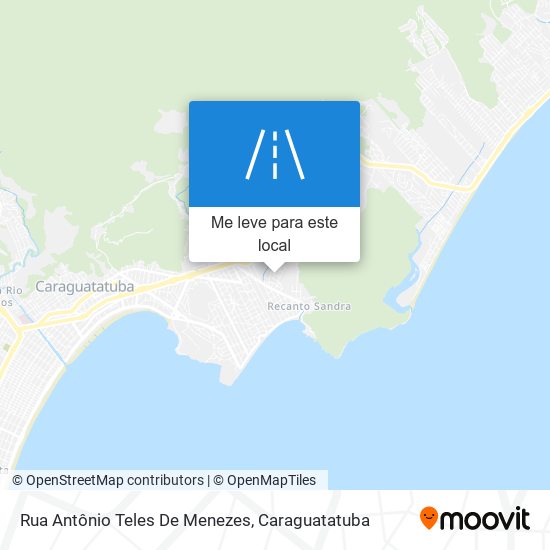 Rua Antônio Teles De Menezes mapa