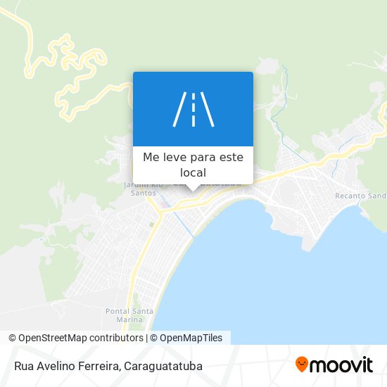 Rua Avelino Ferreira mapa