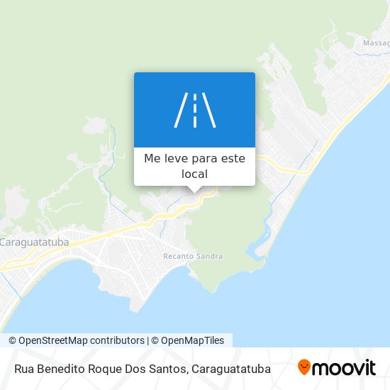 Rua Benedito Roque Dos Santos mapa