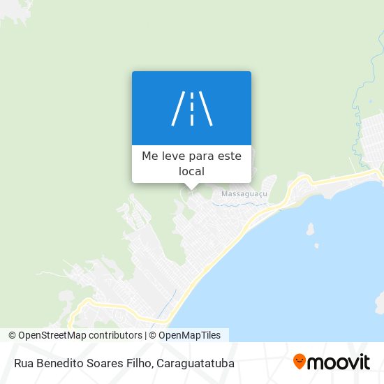 Rua Benedito Soares Filho mapa