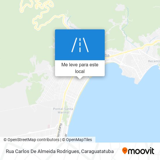 Rua Carlos De Almeida Rodrigues mapa