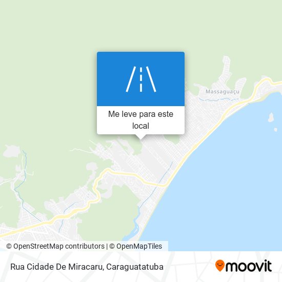 Rua Cidade De Miracaru mapa