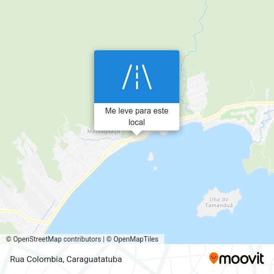 Rua Colombia mapa