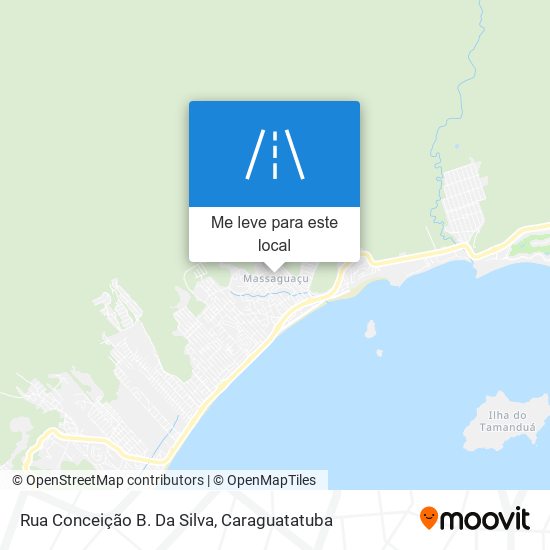 Rua Conceição B. Da Silva mapa