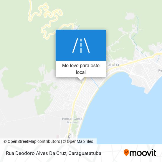 Rua Deodoro Alves Da Cruz mapa
