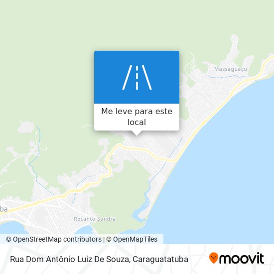Rua Dom Antônio Luiz De Souza mapa