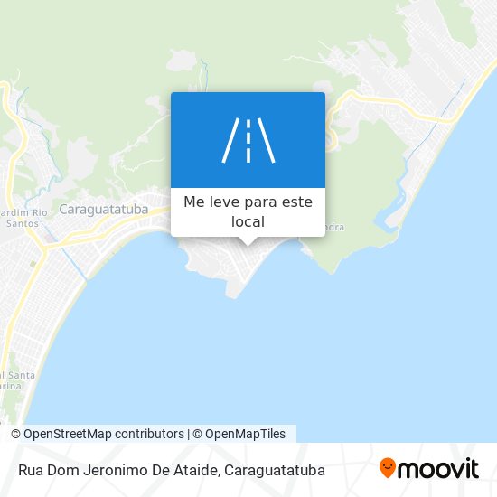 Rua Dom Jeronimo De Ataide mapa