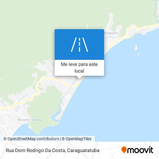Rua Dom Rodrigo Da Costa mapa