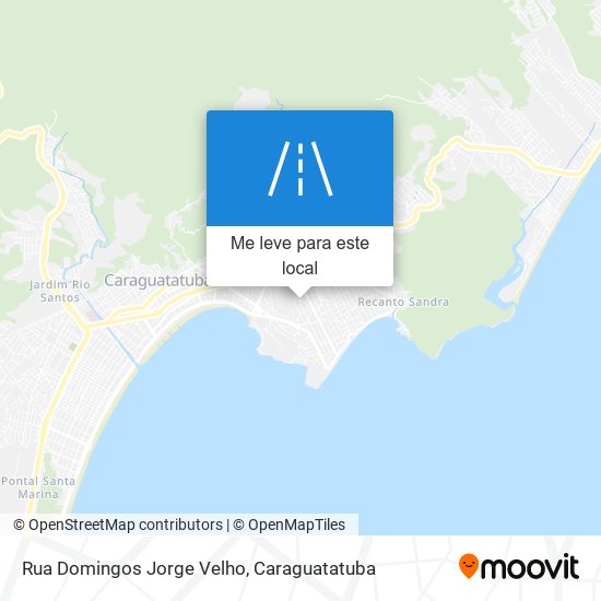Rua Domingos Jorge Velho mapa