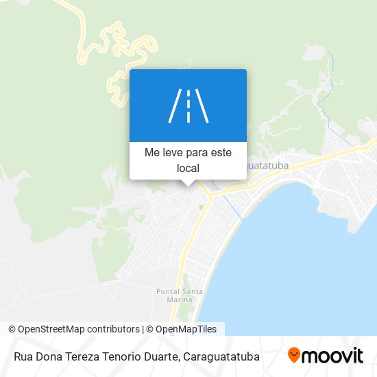 Rua Dona Tereza Tenorio Duarte mapa
