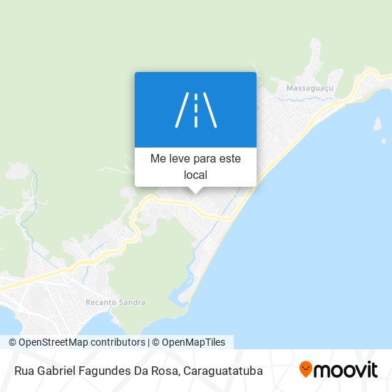 Rua Gabriel Fagundes Da Rosa mapa