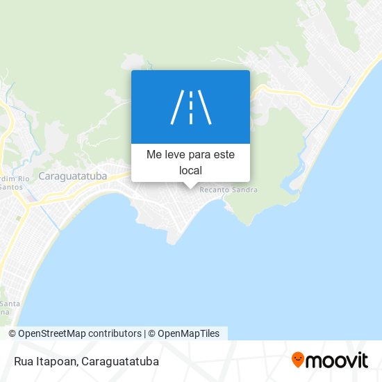 Rua Itapoan mapa