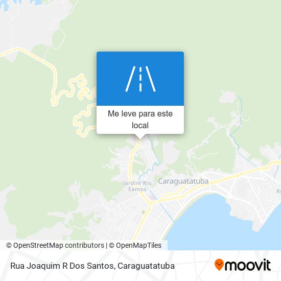Rua Joaquim R Dos Santos mapa