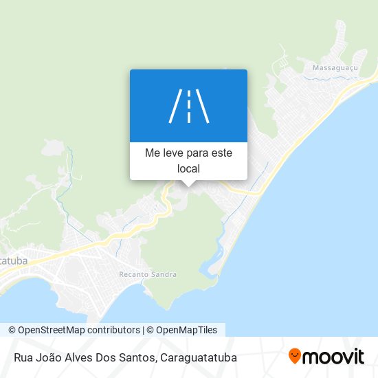 Rua João Alves Dos Santos mapa