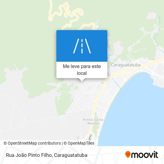 Rua João Pinto Filho mapa
