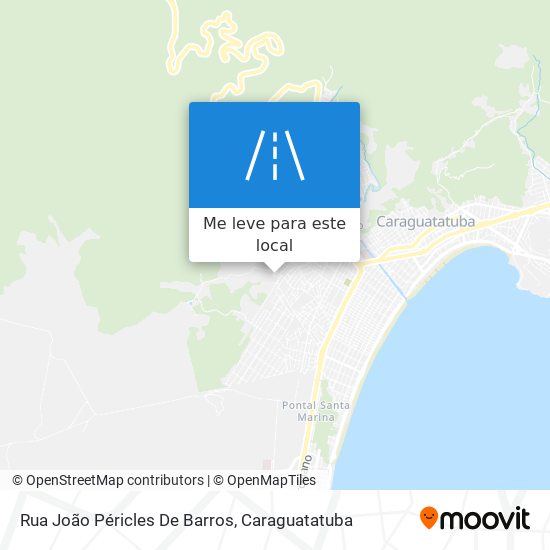 Rua João Péricles De Barros mapa