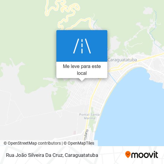 Rua João Silveira Da Cruz mapa