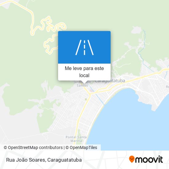 Rua João Soares mapa