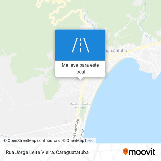 Rua Jorge Leite Vieira mapa