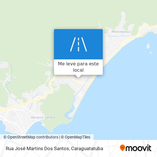 Rua José Martins Dos Santos mapa