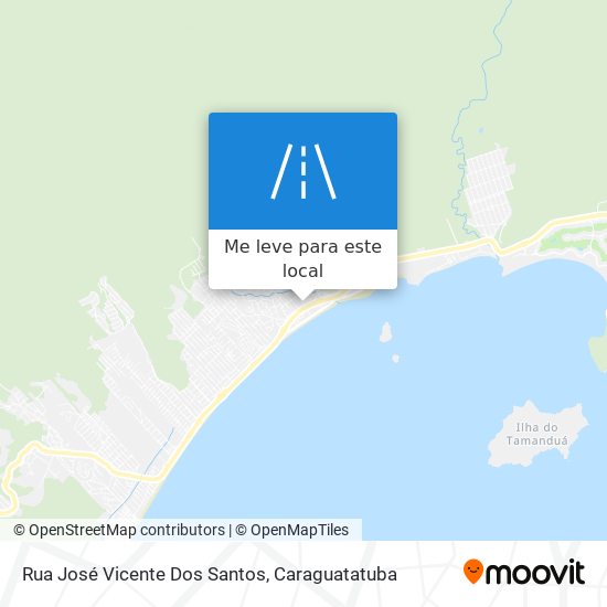 Rua José Vicente Dos Santos mapa