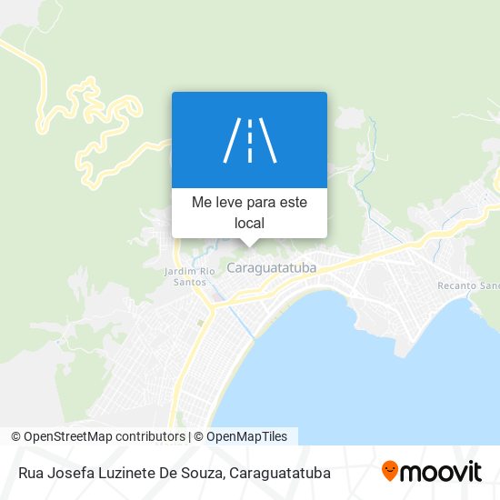 Rua Josefa Luzinete De Souza mapa