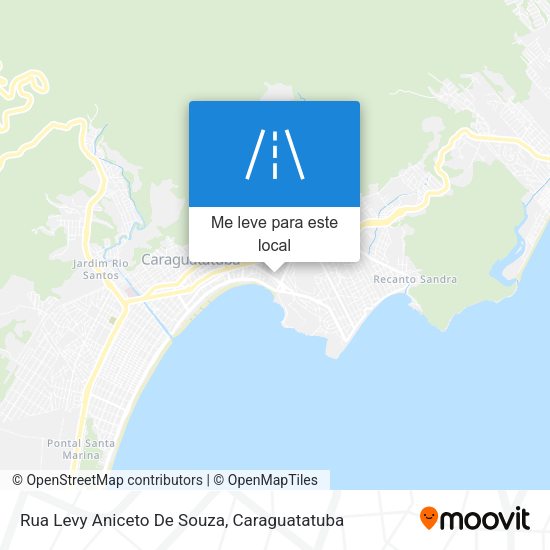 Rua Levy Aniceto De Souza mapa