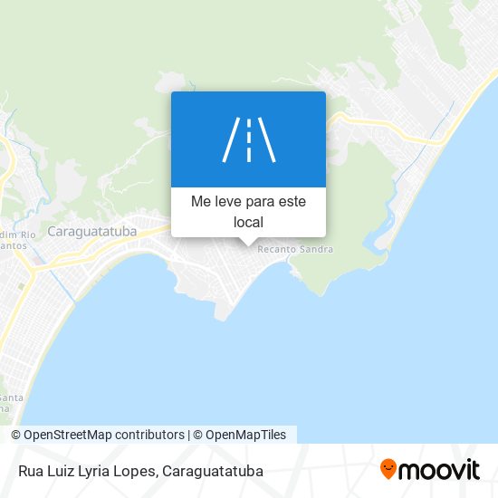 Rua Luiz Lyria Lopes mapa