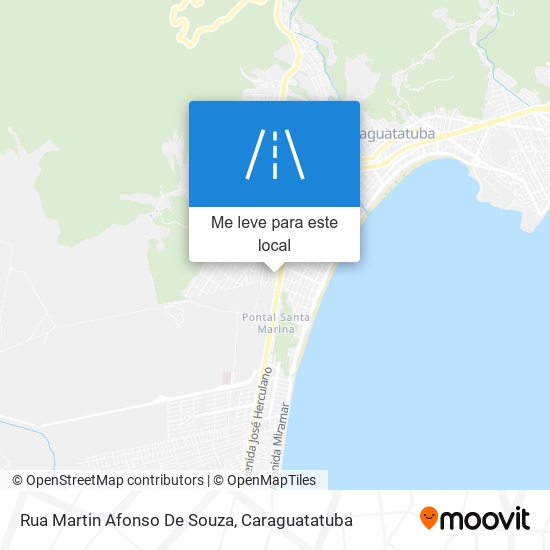 Rua Martin Afonso De Souza mapa